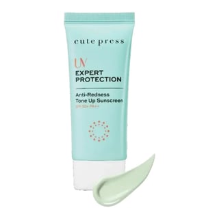 Cute Press UV Expert Protection Anti-Redness Tone Up Sunscreen SPF 50+ PA++