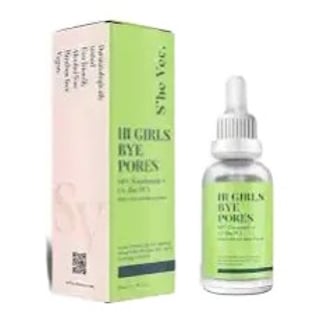S'he vec Hi Girls Bye Pores 10% Niacinamide + 1% Zinc PCA