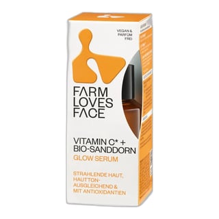 Farm Loves Face Vitamin C + Organic Sea Buckthorn Glow Serum