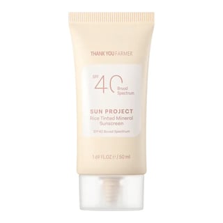 Thank You Farmer Sun Project Rice Tinted Mineral Sunscreen SPF 40