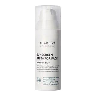 M.Aklive Sunscreen SPF 50 For Face