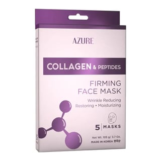 Azure Collagen & Peptides Firming Sheet Face Mask
