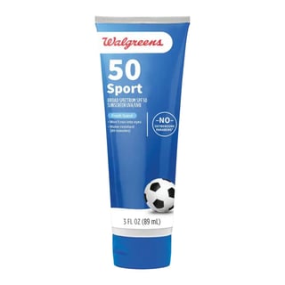 Walgreens Sunscreen Sport 50 Lotion