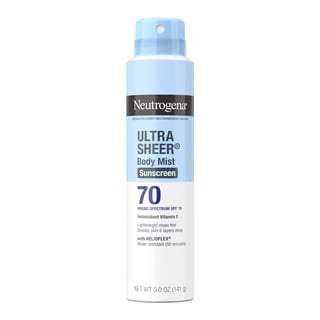 Neutrogena Ultra Sheer Body Mist Sunscreen Spray SPF 70