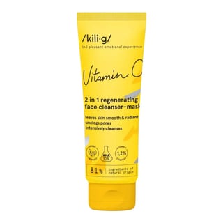 /Kili•g/ Vitamin C 2 In 1 Regenerating Face Cleanser – Mask
