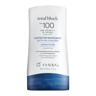Yanbal Total Block Protector Matificante Mattifying Sunscreen SPF 100 PA++++