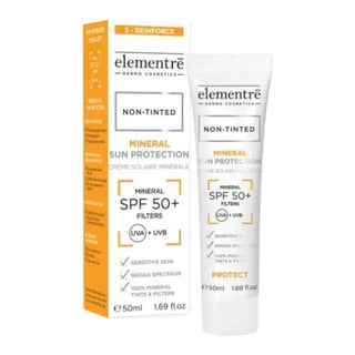 Elementrē Non-Tinted Mineral Sun Protection SPF 50+
