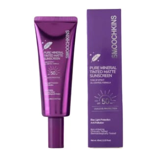Smoochkins Pure Mineral Tinted Matte Sunscreen SPF50 PA++++