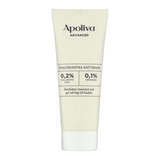 Apoliva Advanced Hyaluronsyra Nattmask