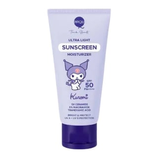 Pipiqiu Ultra Light Sunscreen Moisturizer Bright & Protect SPF 50