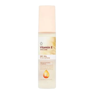Superdrug Vitamin E Dry Oil For Hair And Body Oil