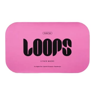 Loops Double Take Glow Hydrogel Face Mask