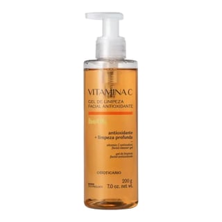 O Boticário Vitamin C Antioxidant Facial Cleanser Gel