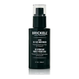 Brickell Men's Products 6 In 1 Gel Face Moisturizer