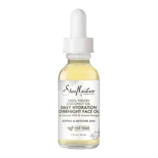 Shea Moisture 100% Virgin Coconut Oil Daily Hydration Overnight Face Oil
