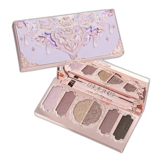 Flower Knows Butterfly Cloud Collar Embossed Six-Color Makeup Palette