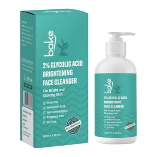Bake 2% Glycolic Acid Brightening Face Cleanser