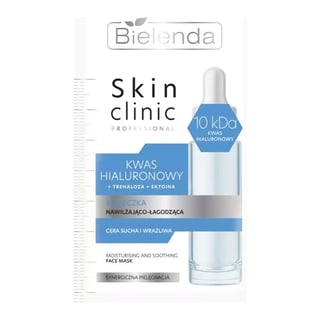 Bielenda Skin Clinic Professional Hyaluronic Acid Moisturizing & Soothing Mask