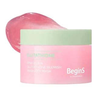BeginS Pink Guava Glutathione Blemish Wash-Off Mask