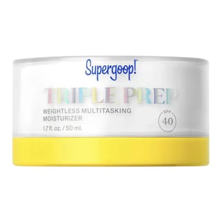 Supergoop! Triple Prep Weightless Multitasking Moisturizer SPF 40 Face Sunscreen