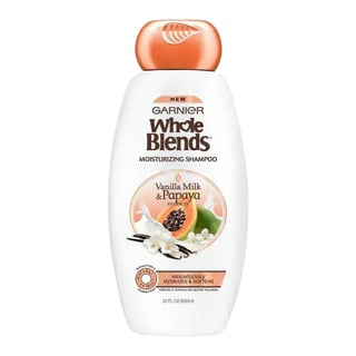 Garnier Whole Blends Vanilla Milk & Papaya Moisturizing Shampoo