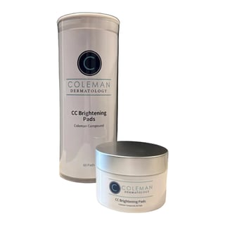 Coleman Dermatology CC Brightening Pads