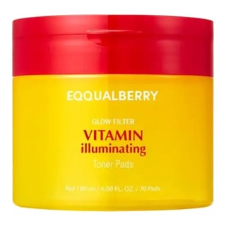 Eqqualberry Vitamin Illuminating Toner Pads