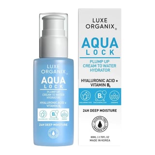 Luxe Organix Aqua lock Cream to Water