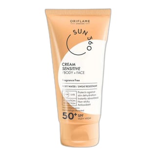 Oriflame Sun Zone Cream Sensitive Body + Face SPF 50+ Very High