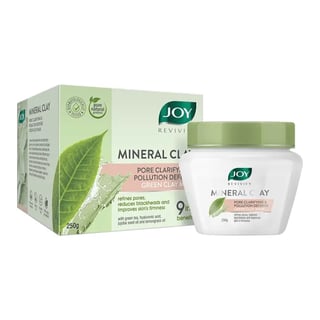 Joy Beautiful By Nature Revivify Green Clay Pore Minimizing & Pollution Defence Mask
