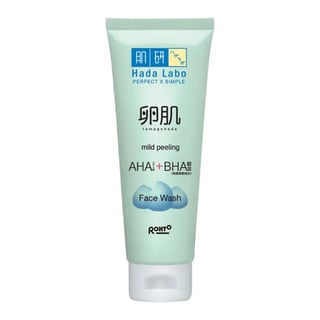 Hada Labo Tamagohada Mild Peeling AHA+BHA Face Wash