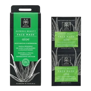 Apivita Natural Cosmetics Express Beauty Face Mask - Aloe