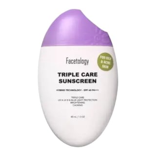 Facetology Triple Care Sunscreen SPF 40