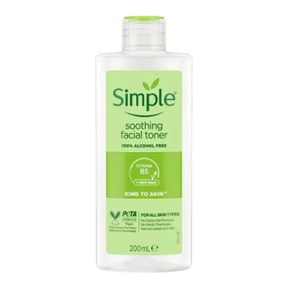 Simple Skincare Kind to Skin Soothing Facial Toner for All Skin Types
