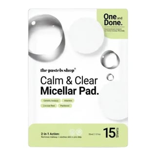 The Pastels Shop Calm & Clear Micellar Pad
