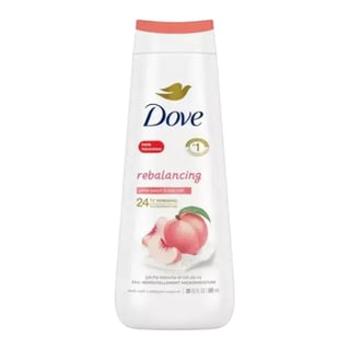 Dove Rebalancing White Peach & Rice Milk Body Wash