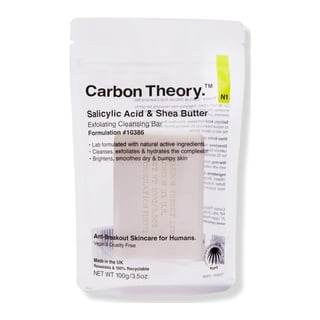 Carbon Theory Salicylic Acid & Shea Butter Exfoliating Cleansing Bar
