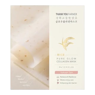 Thank You Farmer Rice Pure Glow Collagen Mask