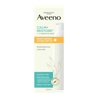 Aveeno Calm + Restore Moisturising Lotion SPF 50