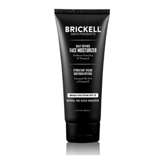 Brickell Men's Products Daily Defense Face Moisturizer SPF 20