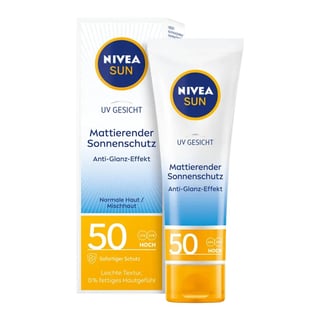 Nivea Mattierender Sonnenschutz Anti-Glanz-Effekt SPF 50