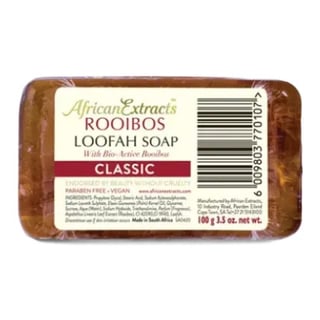 African Extracts Rooibos Skin Care Glycerine Loofah Soap