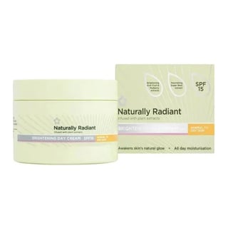 Superdrug Naturally Radiant Brightening Day Cream SPF 15