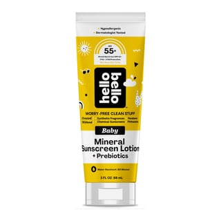 Hello Bello Baby Mineral Sunscreen Lotion + Prebiotics SPF 55