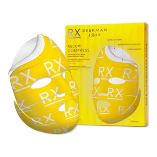 Beekman 1802 Milk RX Compress Advanced Better Aging Cream-Infused Mask