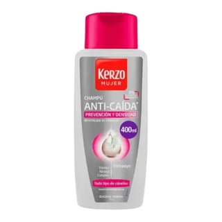 Kerzo Champú Anti-Caída Prevención Y Densidad Para Mujer