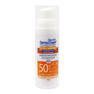 Simond's Protector Solar Antimanchas Dermoboost Defense Plus Con Color SPF50+