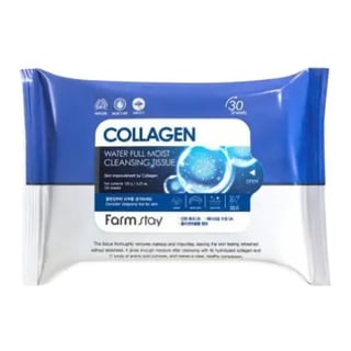 Farm Stay Collagen Water Full Moist Cleansing Tissue