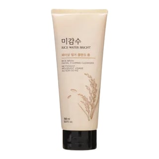 The Face Shop Rice Water Bright Rice Bran Facial Foaming Cleanser