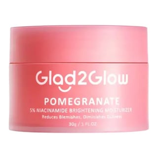 Glad2Glow Pomegranate 5% Niacinamide Brightening Moisturizer